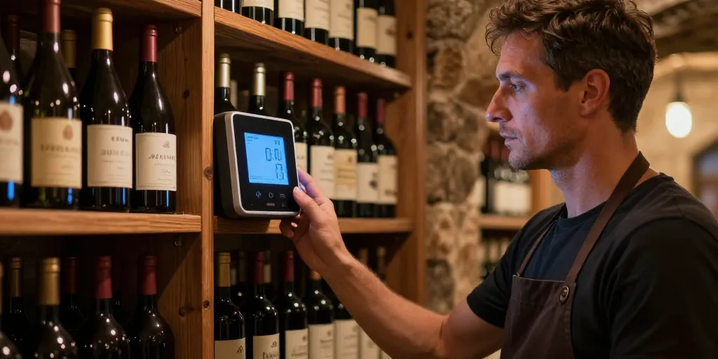 thermometre cave à vin