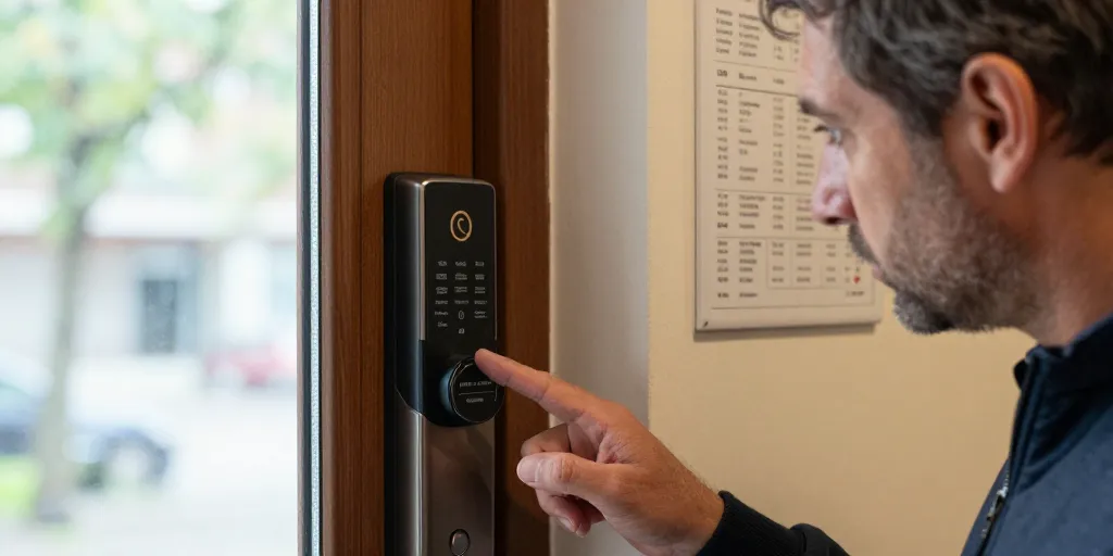 serrure connectée à code